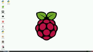Raspberry Pi OS with Desktop & poster