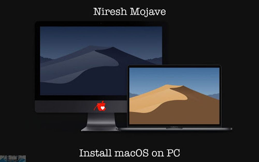 Niresh Mac OS X Mojave Hackintosh DMG poster