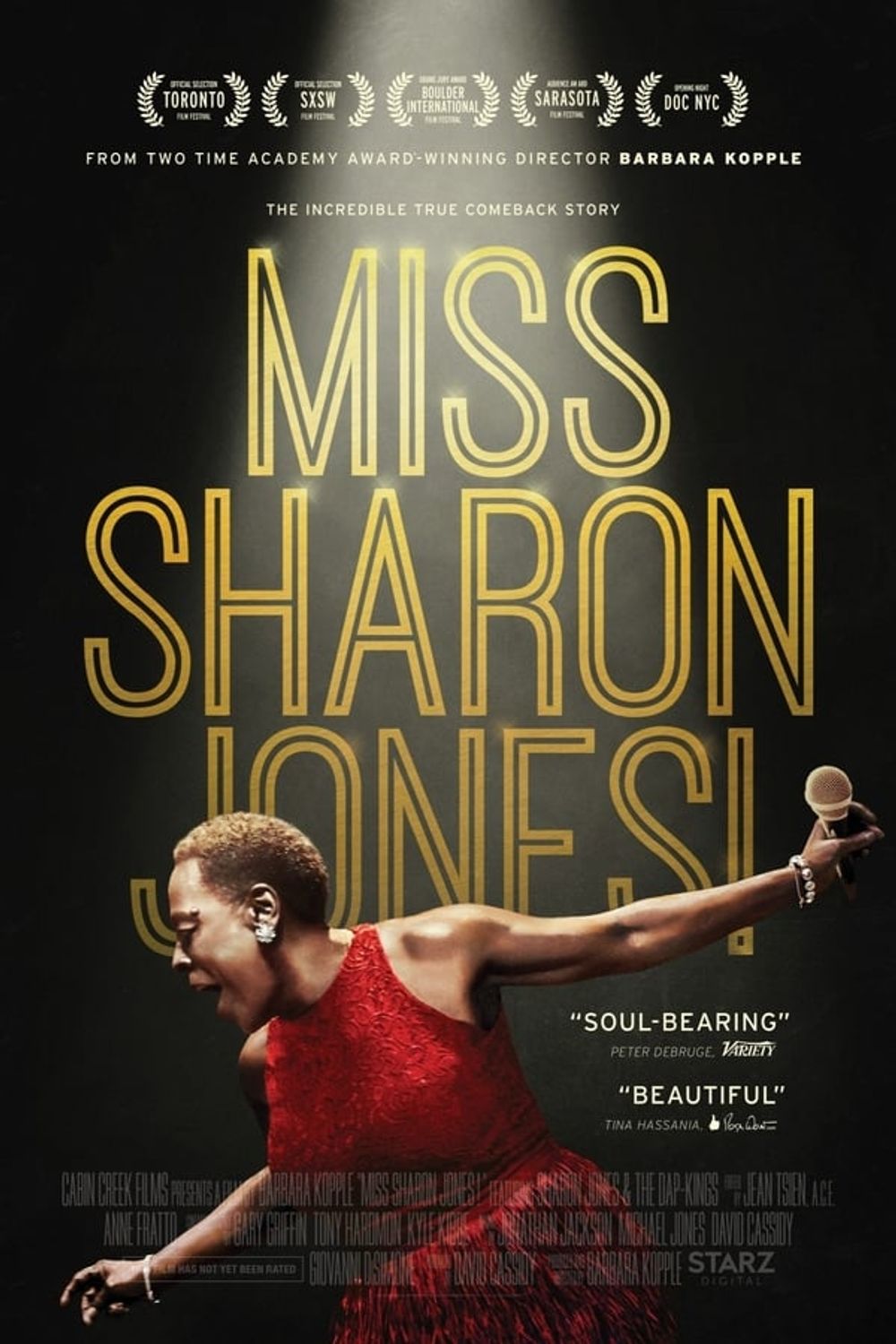 Miss Sharon Jones poster
