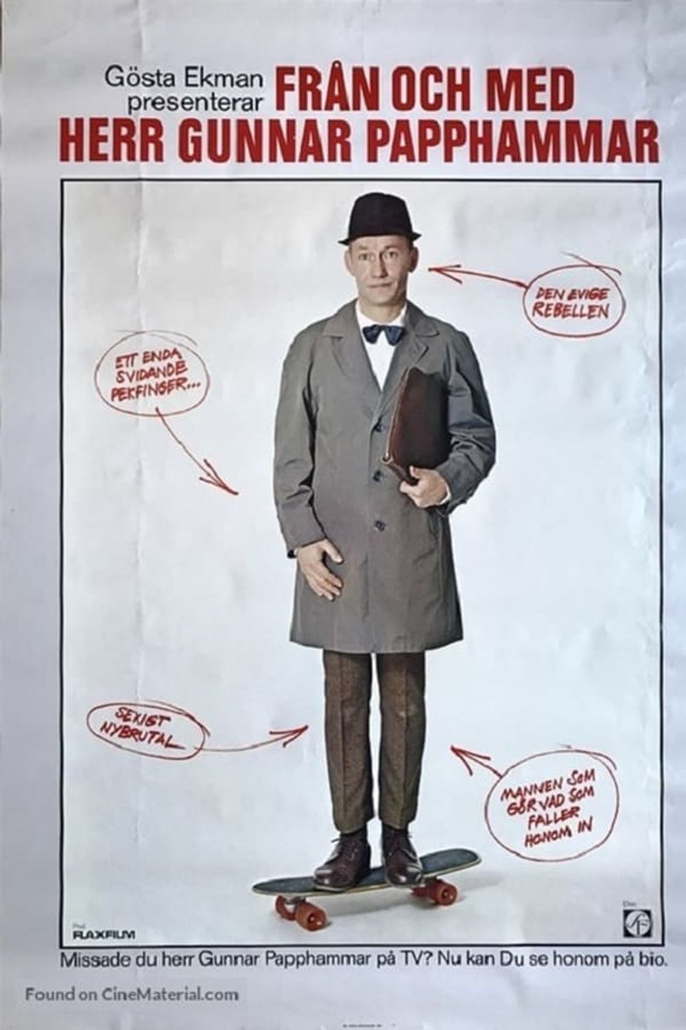 From Mr Gunnar Papphammar poster