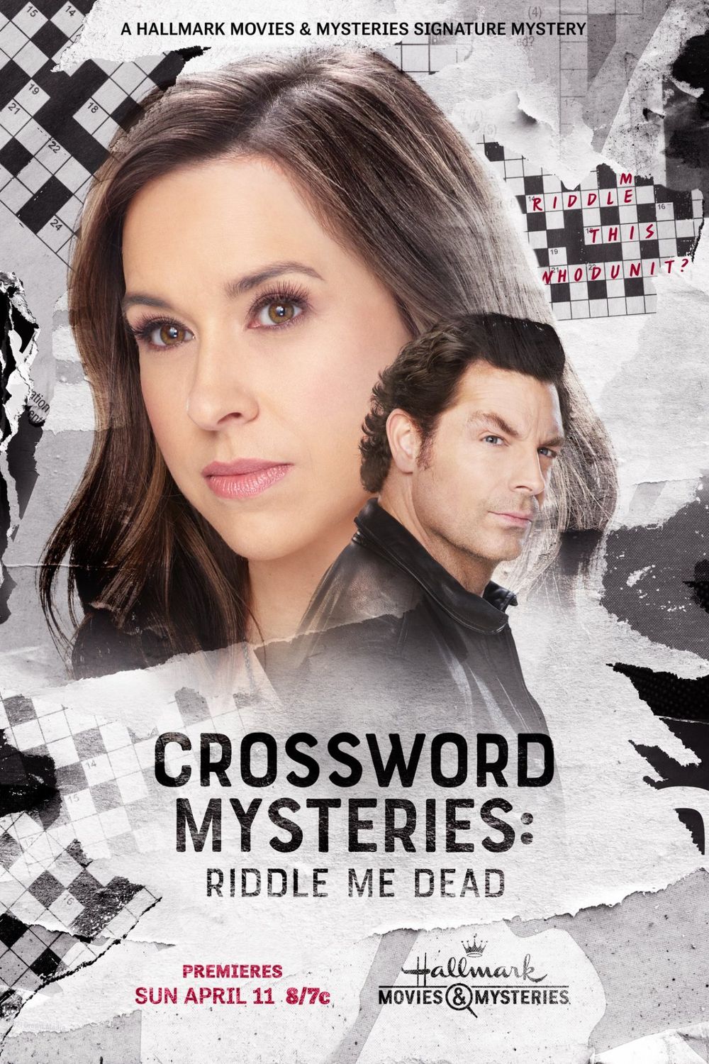 Crossword Mysteries Riddle Me Dead poster