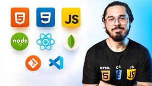 Udemy - Ultimate Web Development Course 2025 - Build Modern Websites poster