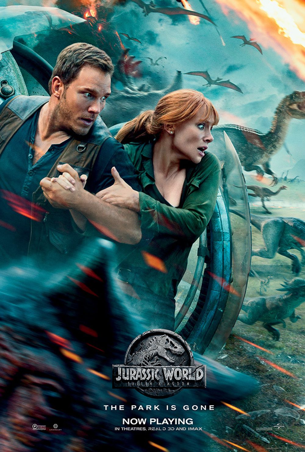 Jurassic World Fallen Kingdom poster