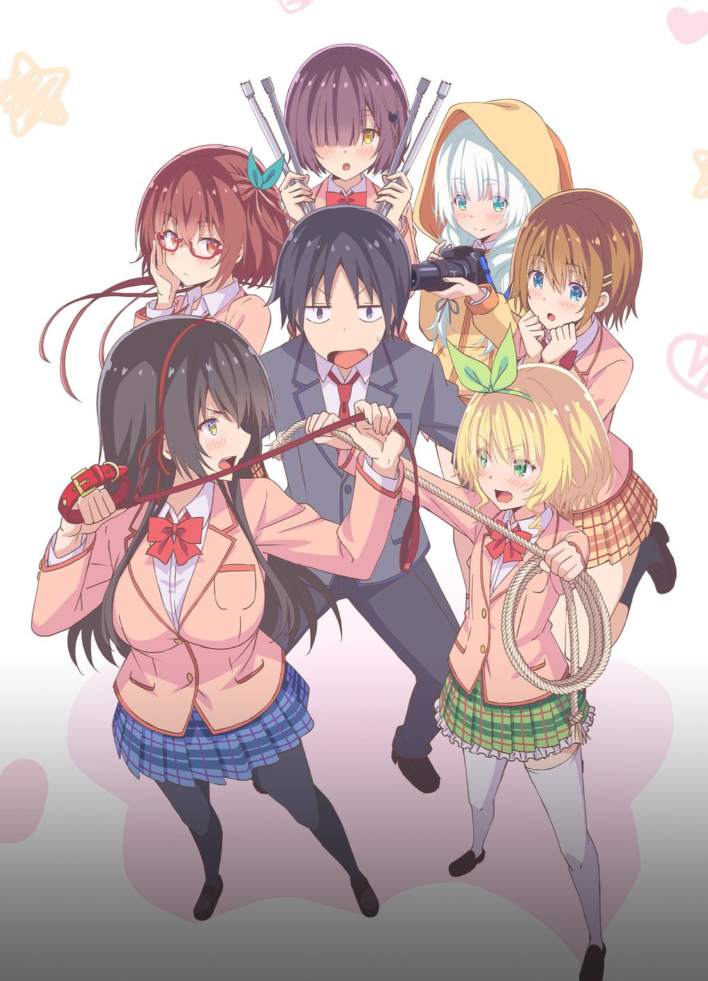 Hensuki Are you willing to fall in love with a pervert, as long as she's a cutie poster