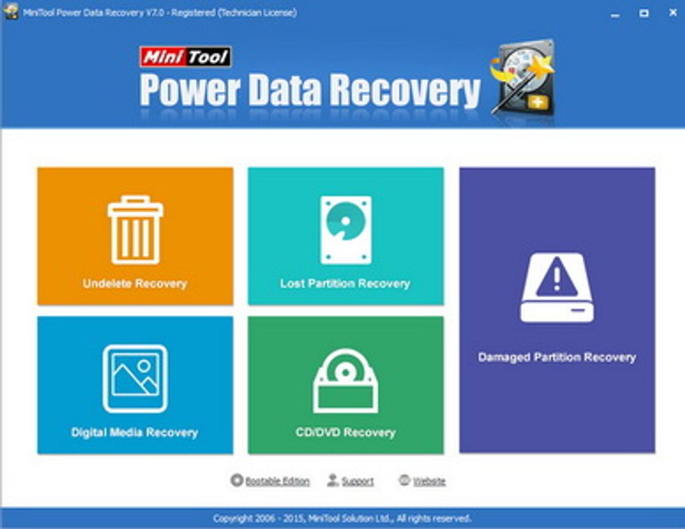 MiniTool Power Data Recovery Business Technician 9 0 poster