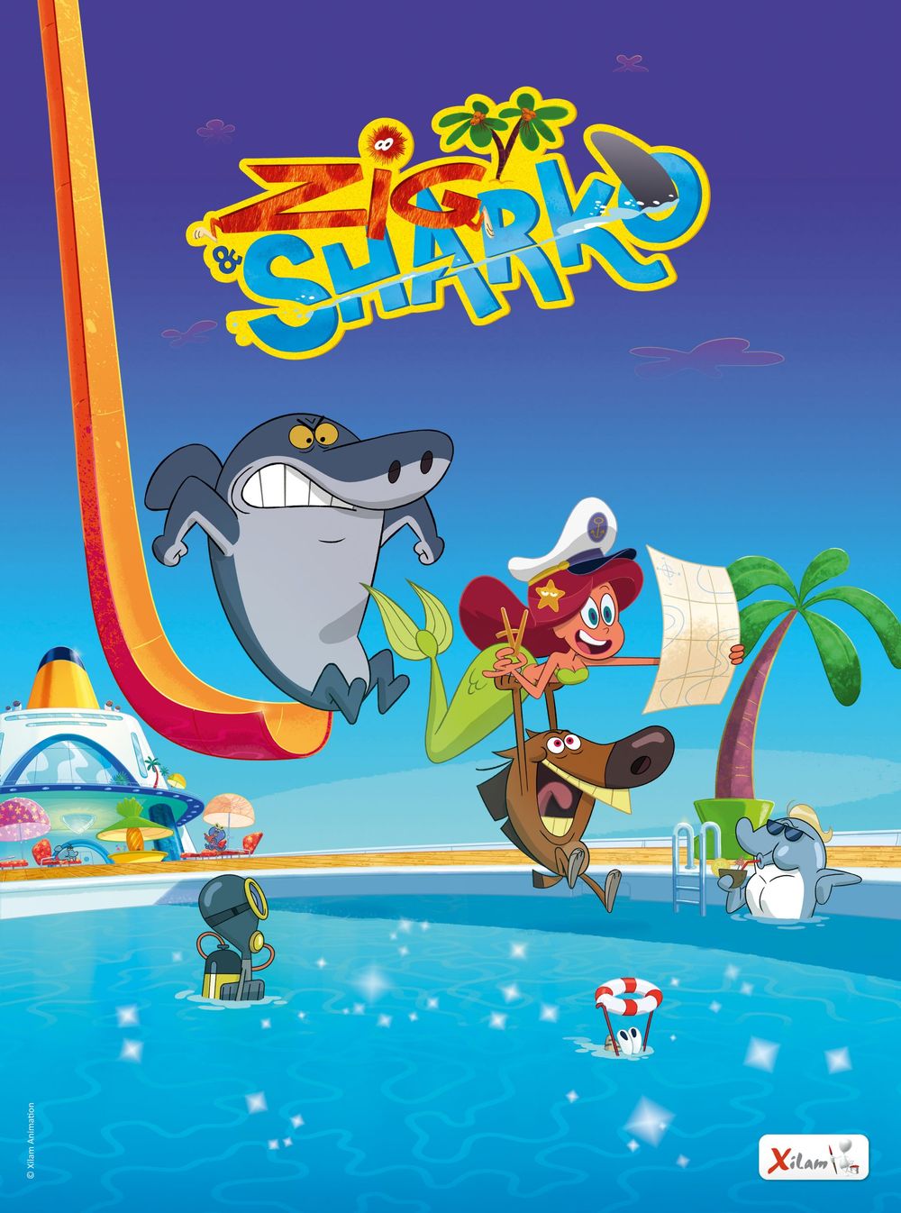 Zig & 038; Sharko poster