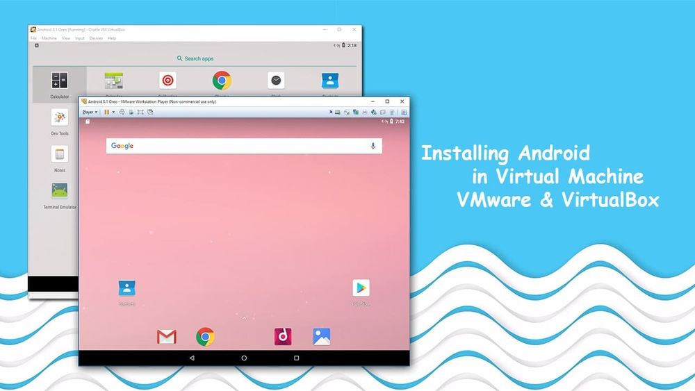 Virtual Machine VDI poster