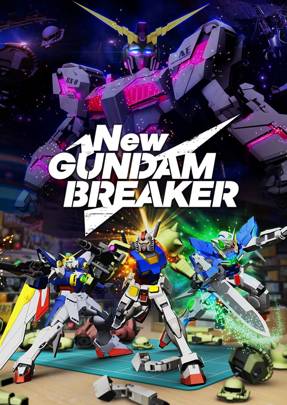New Gundam Breaker & poster