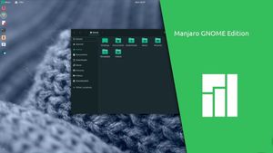 Manjaro Gnome poster