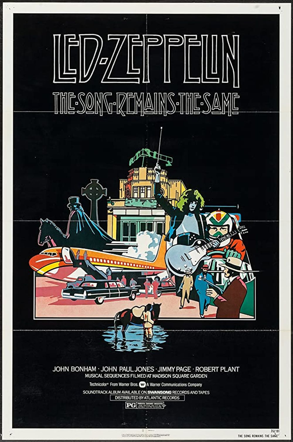 Led Zeppelin The Song Remains the Same poster