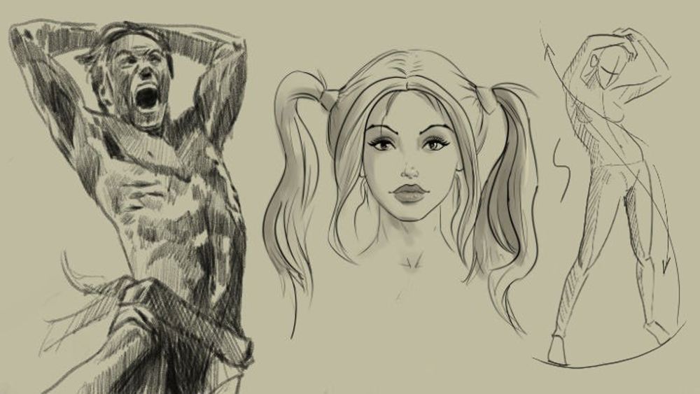 Udemy - Anatomy for Figure Drawing & poster