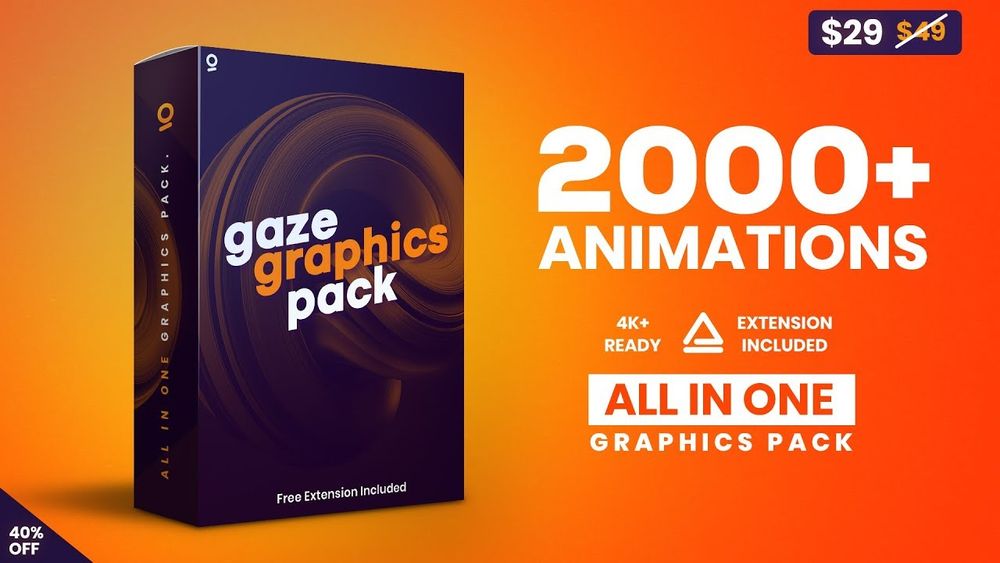 VideoHive Gaze Graphics Pack poster