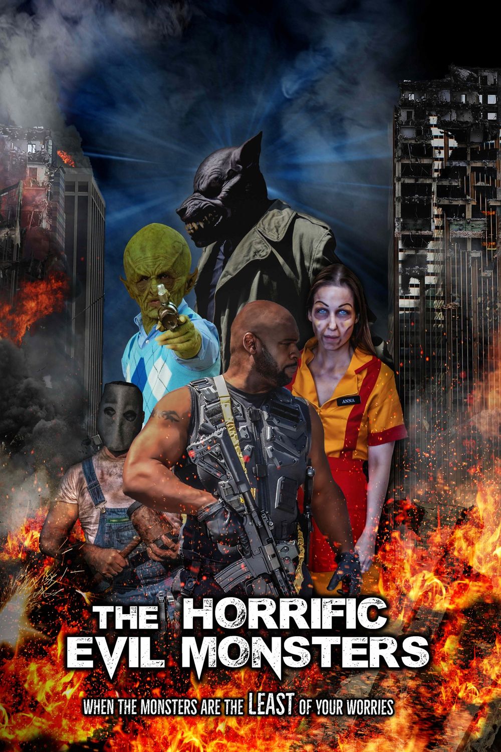 The Horrific Evil Monsters poster