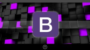 bootstrap 4 from scratch with 5 projects poster