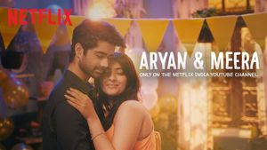 Aryan and Meera poster