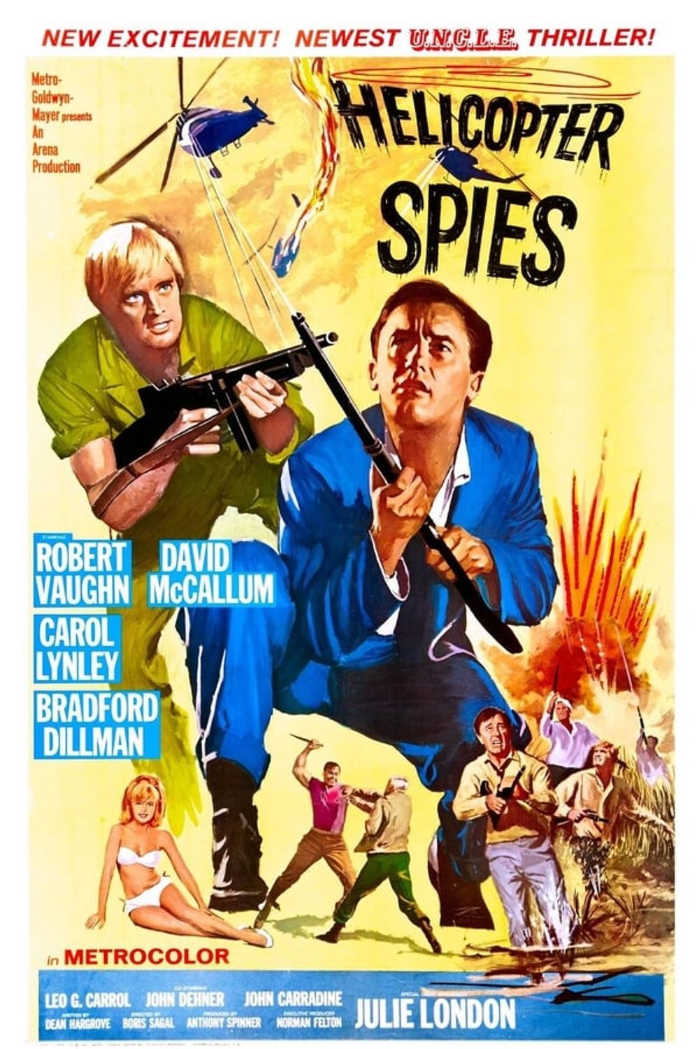 The Helicopter Spies poster