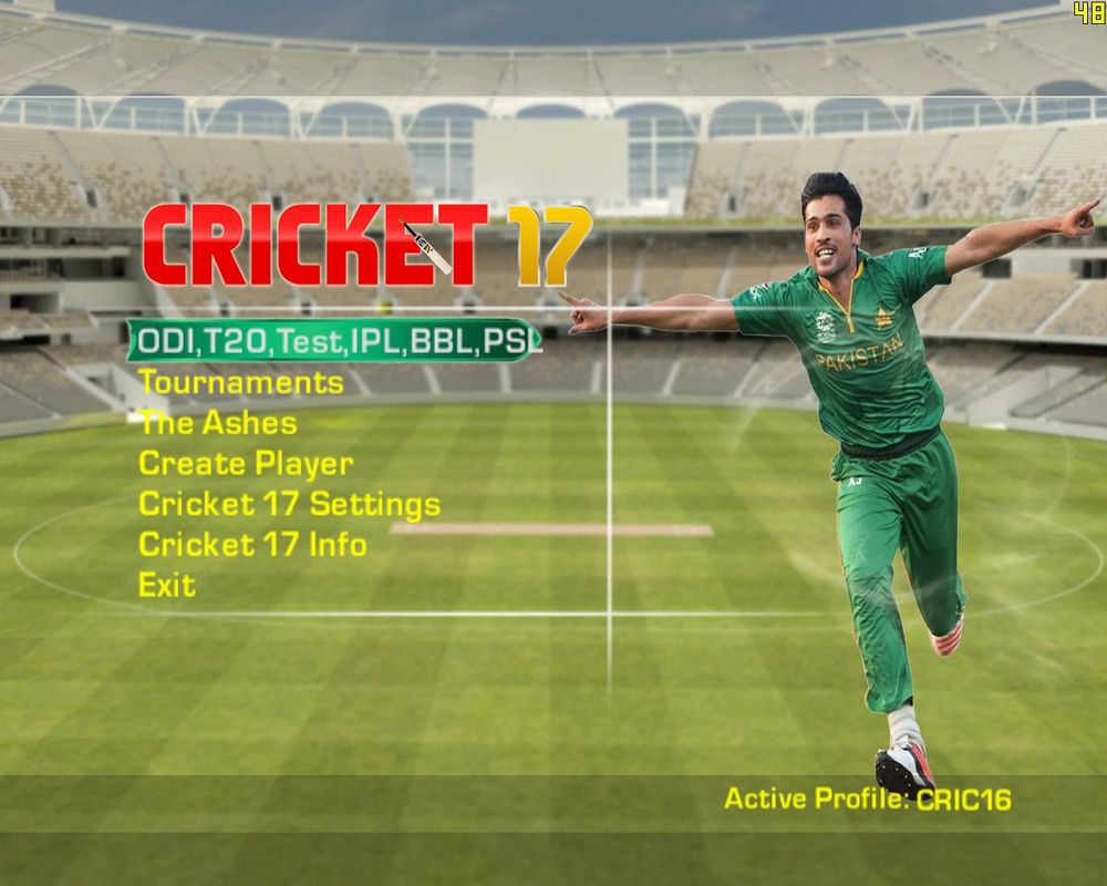EA Sports Cricket poster
