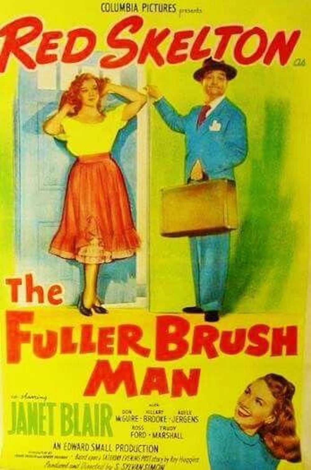The Fuller Brush Man poster
