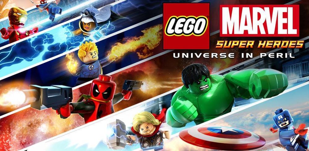 Lego Marvel Super Heroes poster