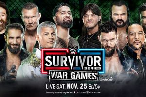 WWE Survivor Series WarGames 2023 poster