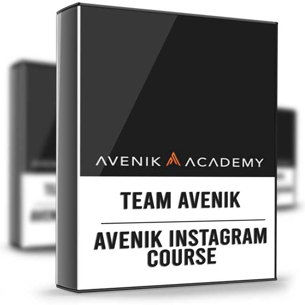 Team Avenik - Avenik Instagram Course poster