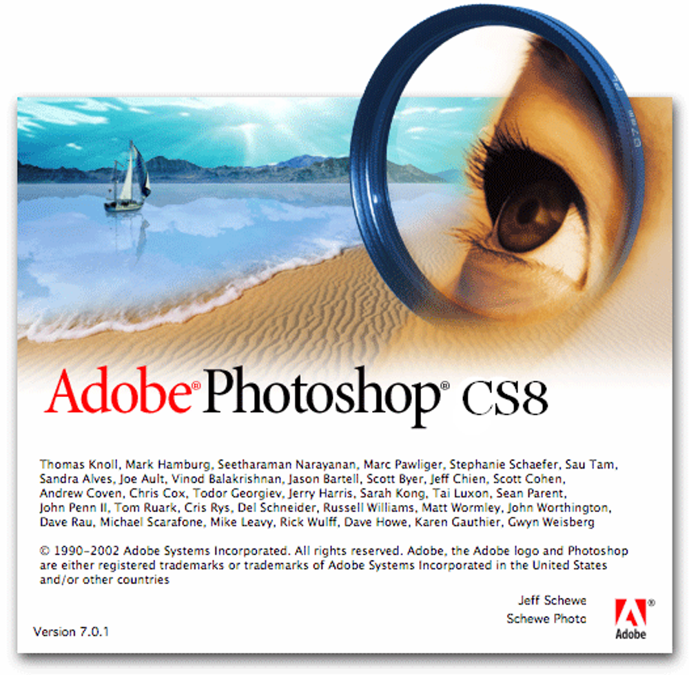 Adobe Photoshop CS8 poster