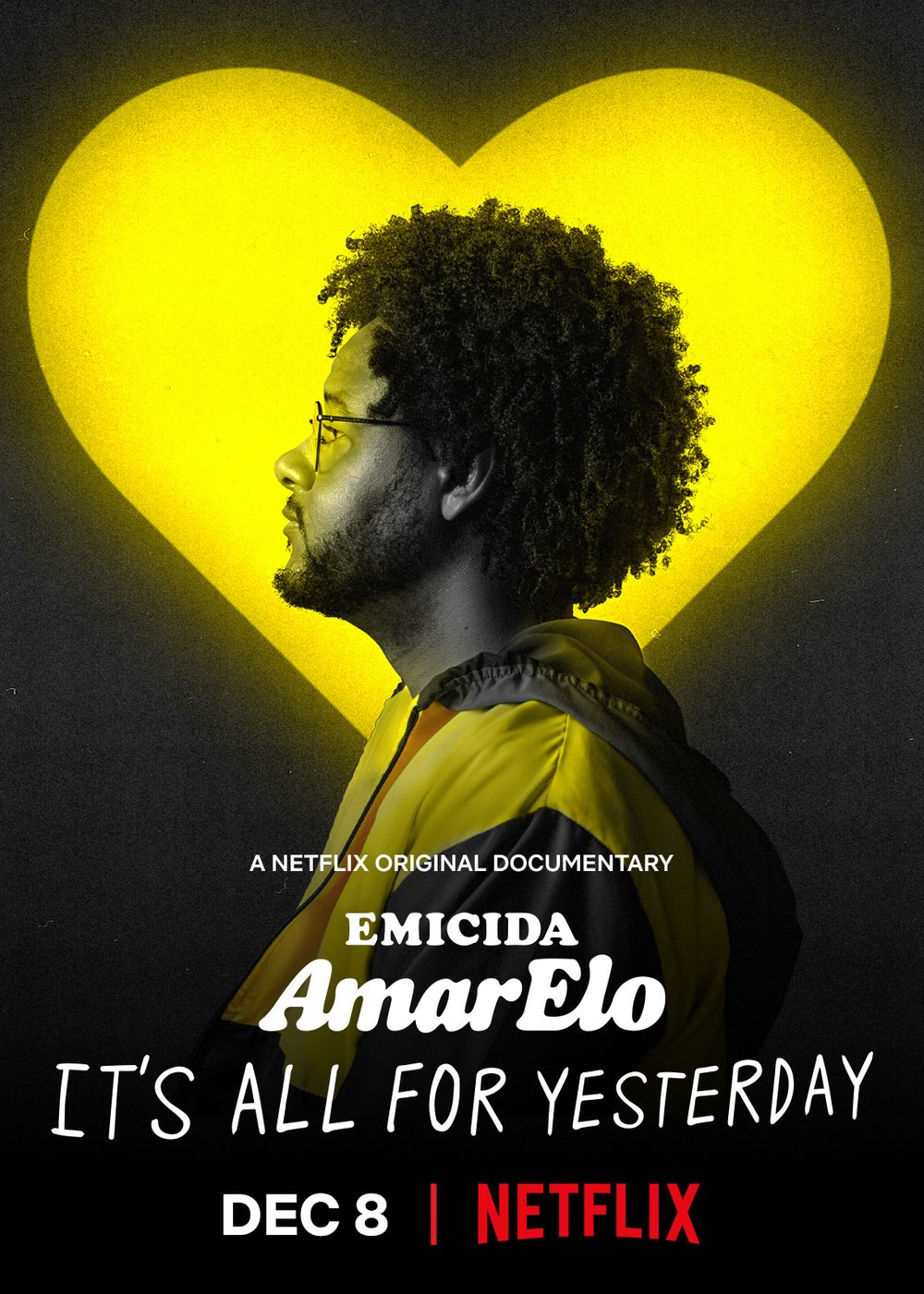Emicida Amarelo Its All for Yesterday poster