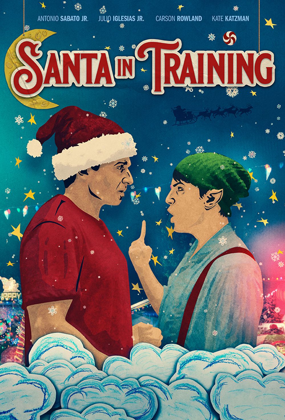 Santa in Training poster