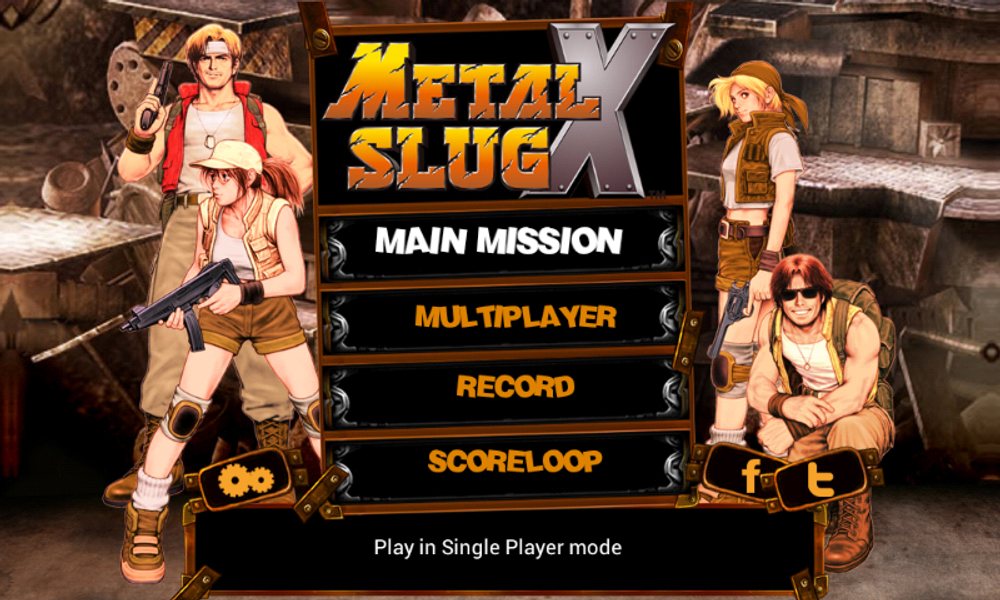 Metal Slug X APK poster