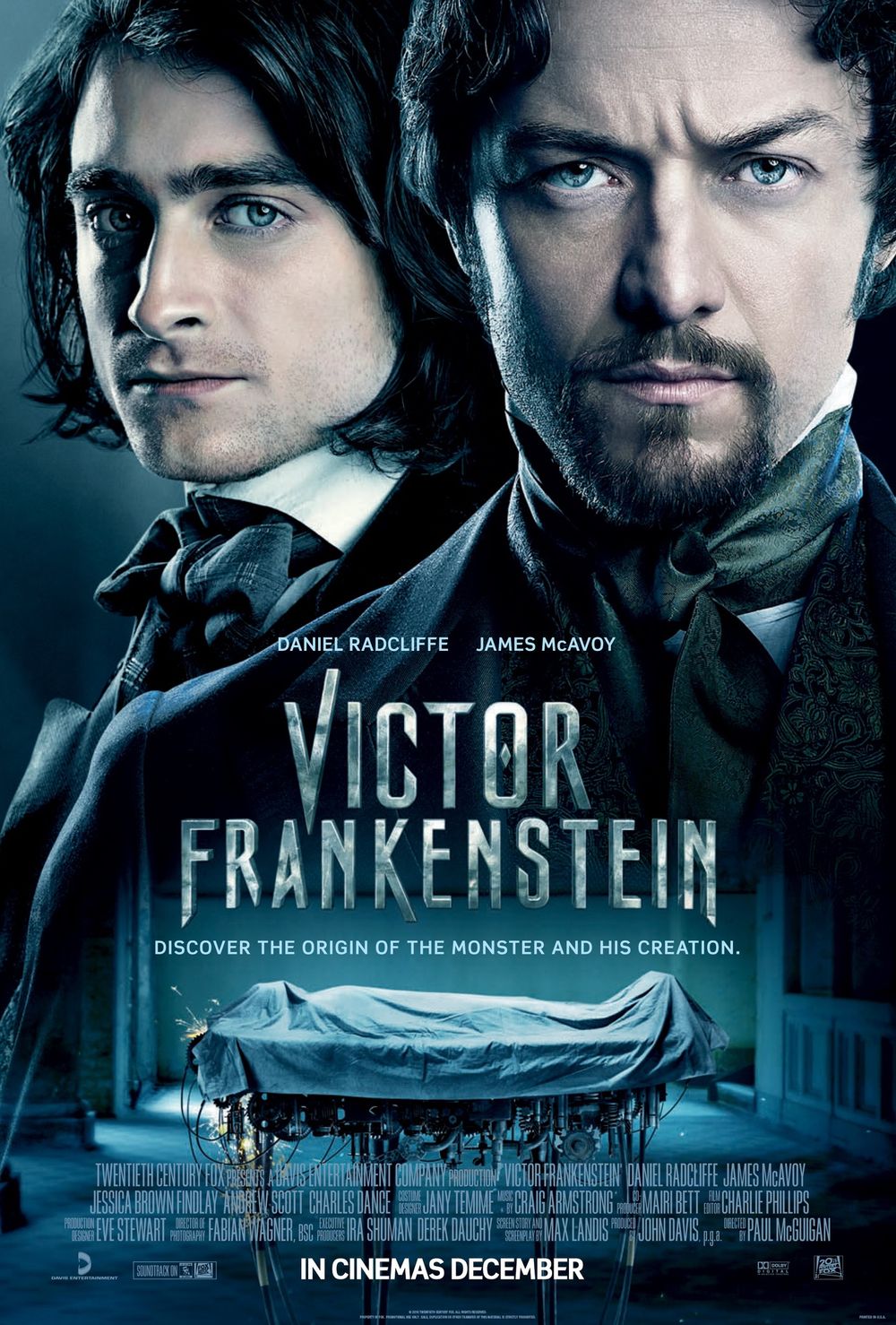 Victor Frankenstein poster