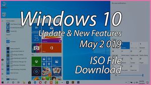 Widows 10 64 bit May poster