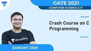 Unacademy - Crash Course on C Programming Language for GATE poster