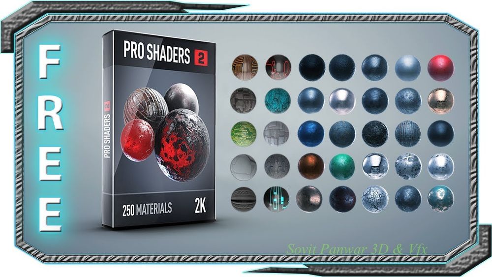 Pro Shaders 2 For Element 3D poster