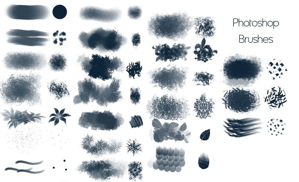 Adobe Photoshop Brush Collection poster