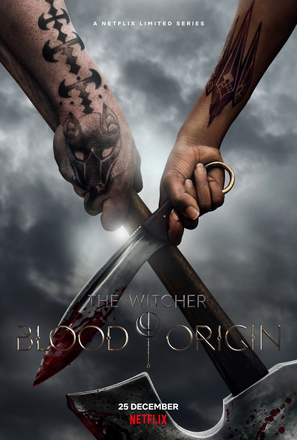 The Witcher Blood Origin poster