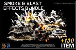 Creative Fabrica - Smoke & Blast Effects Bundle poster