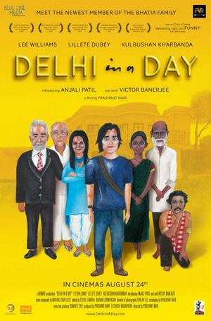 Delhi in a day poster
