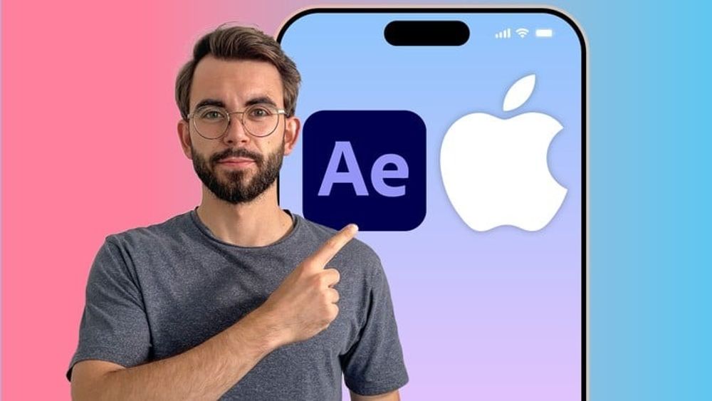 Udemy - Master Viral Apple UI Motion Graphics in Adobe After Effects poster