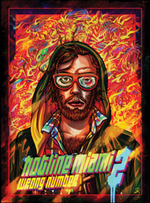 Hotline Miami 2 poster