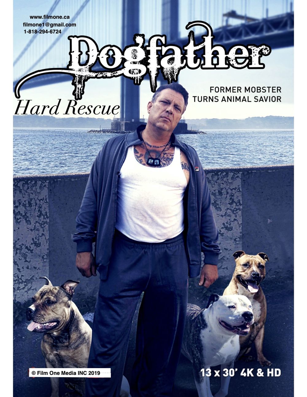 Ruff Rescue Brooklyn the DogFather poster