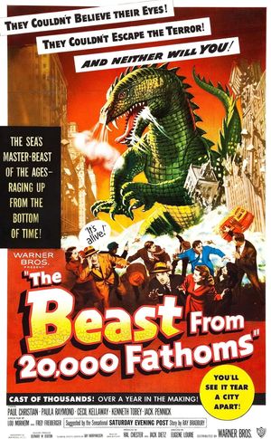 The Beast from 20000 Fathoms poster