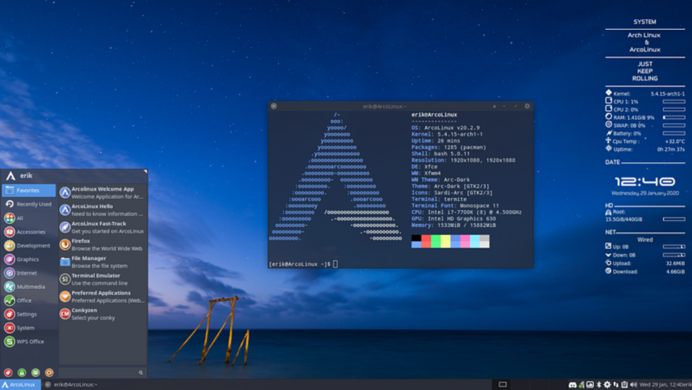 Arcolinux poster