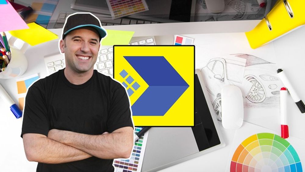 Udemy - Logo Design Masterclass & poster