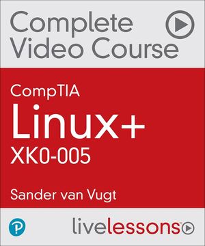Pearson - CompTIA Linux poster