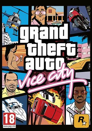 Grand Theft Auto Vice City poster