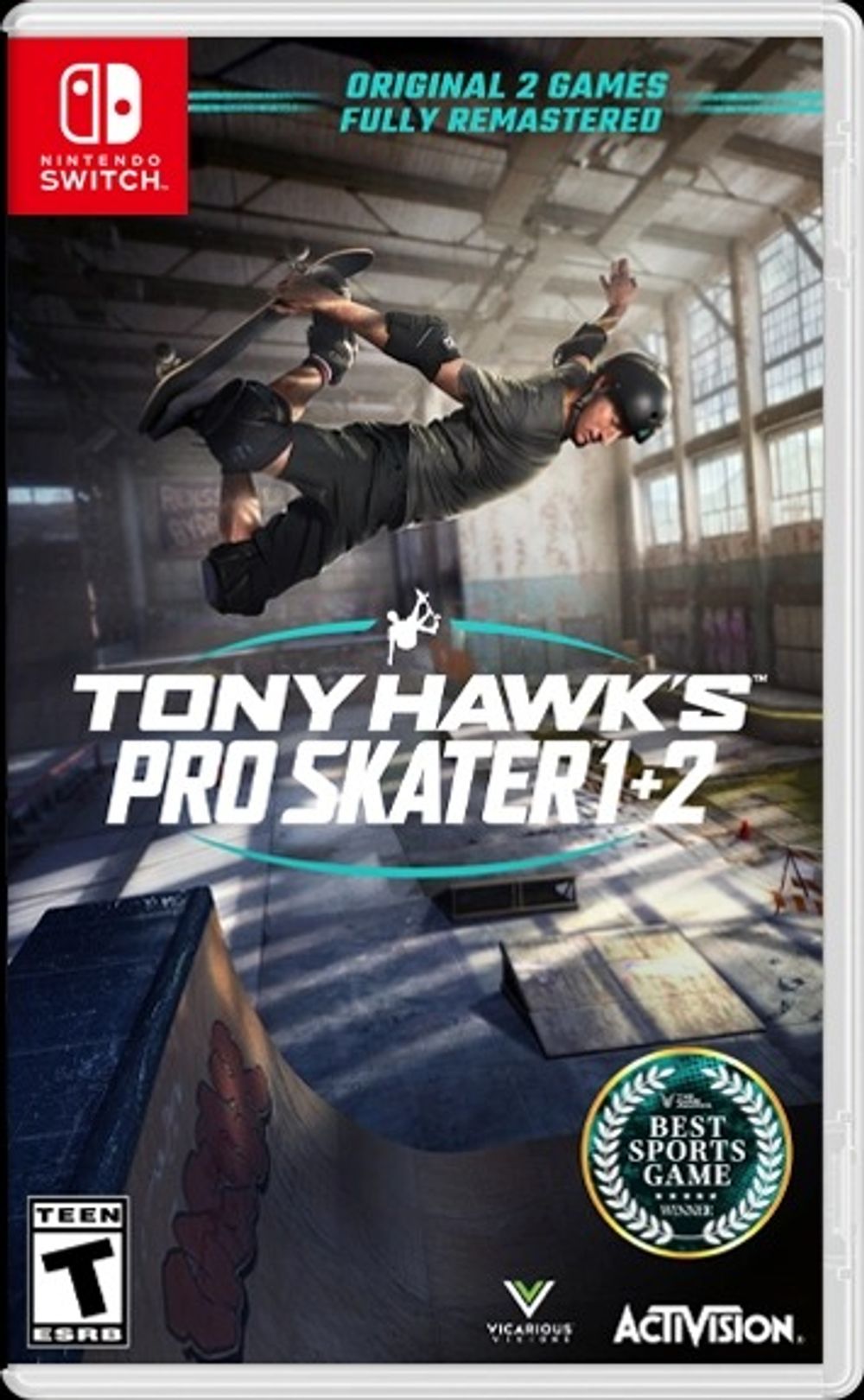 Tony Hawk's Pro Skater 1 + 2 (NSP) poster