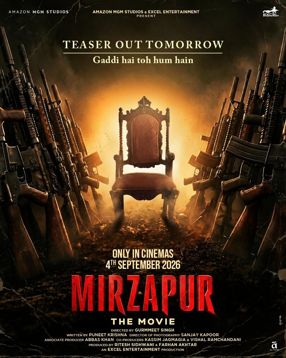Mirzapur The Movie poster