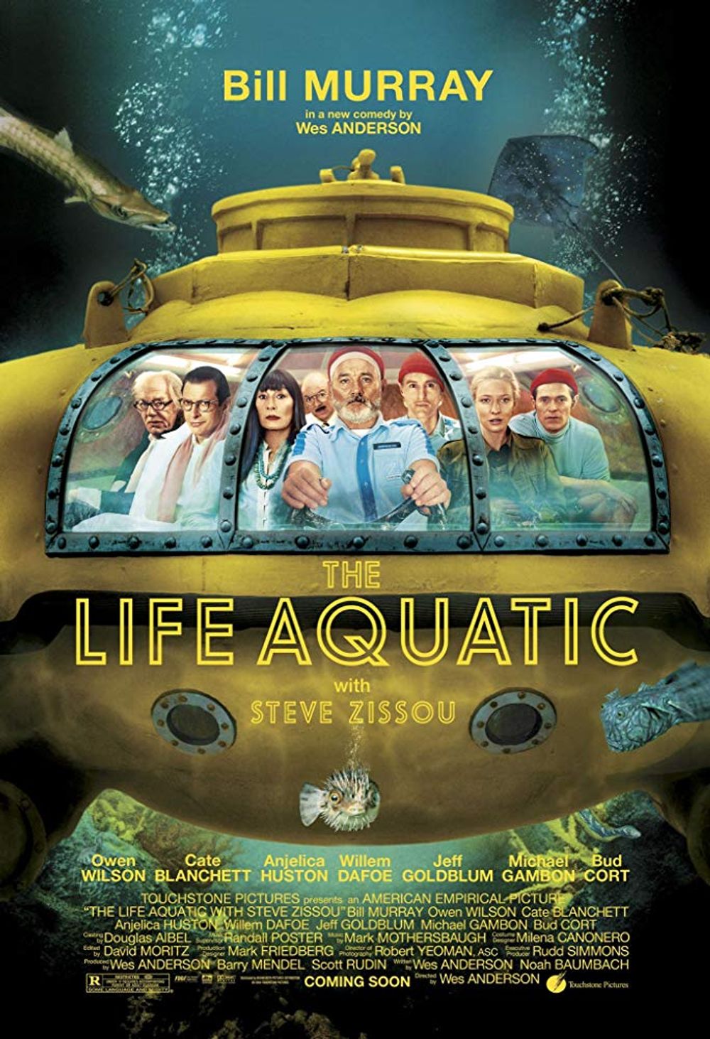 The Life Aquatic with Steve Zissou poster
