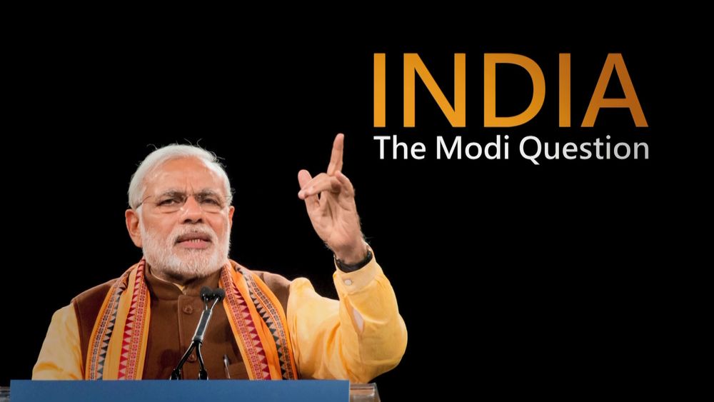 India The Modi Question poster