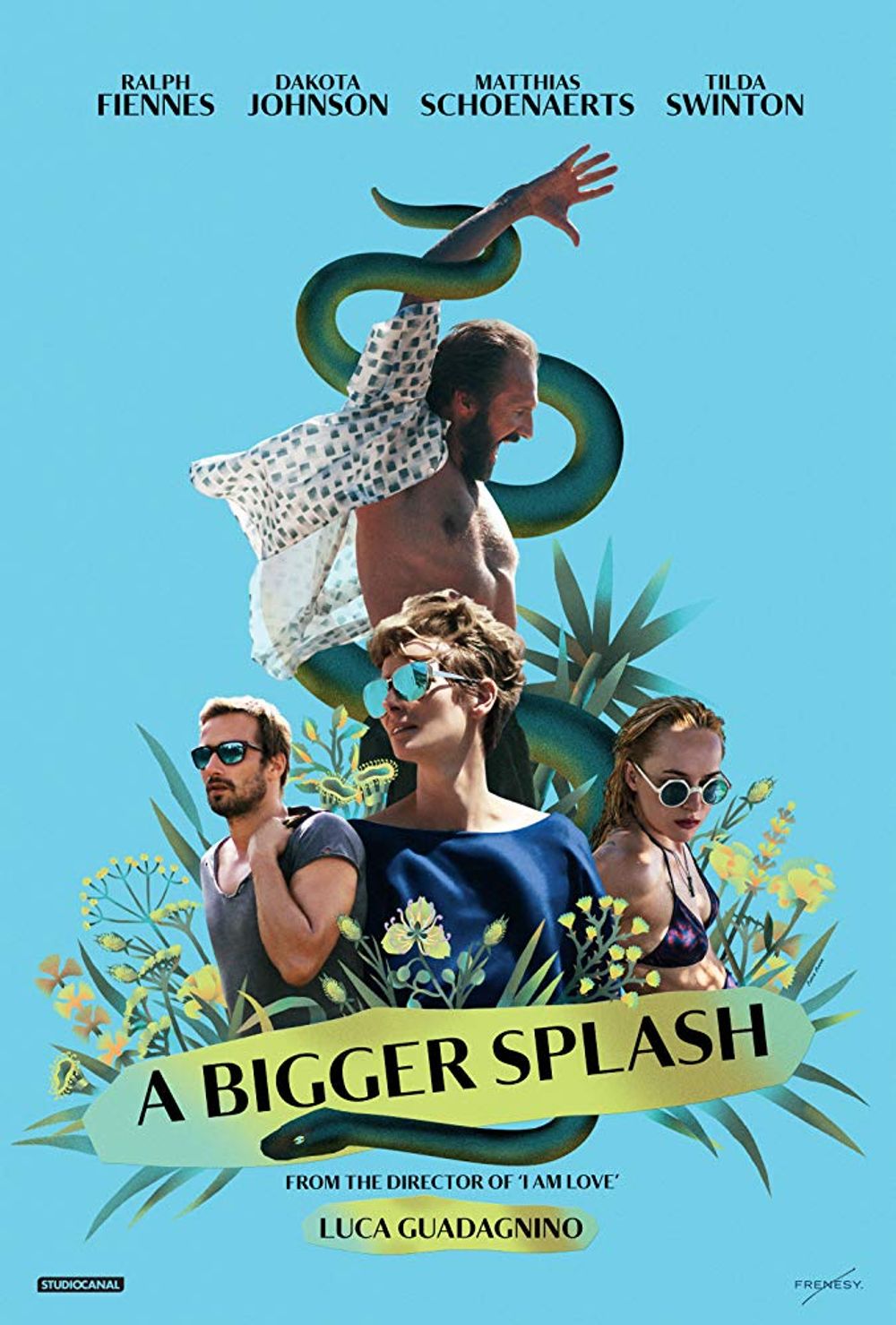A Bigger Splash poster